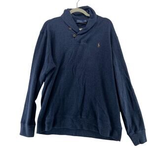 Polo Ralph Lauren Mens Jersey‎ Shawl Pullover Size XL